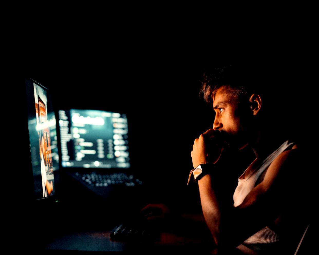 Collaborative workspace showing team members working together on testing solutions